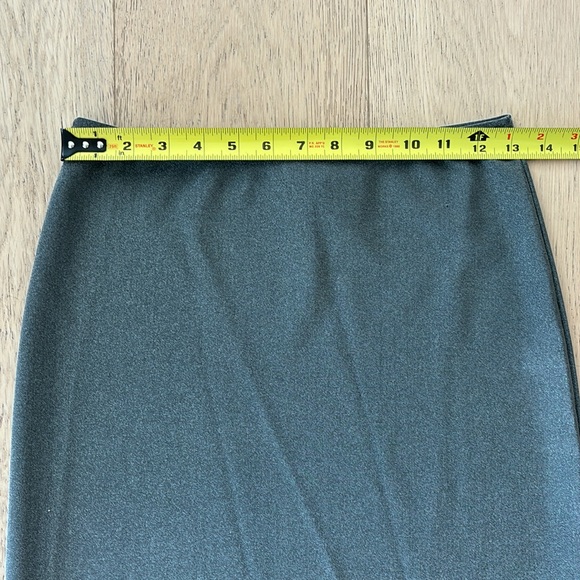 Ann Taylor Silver Grey Pencil Skirt - Picture 8 of 10
